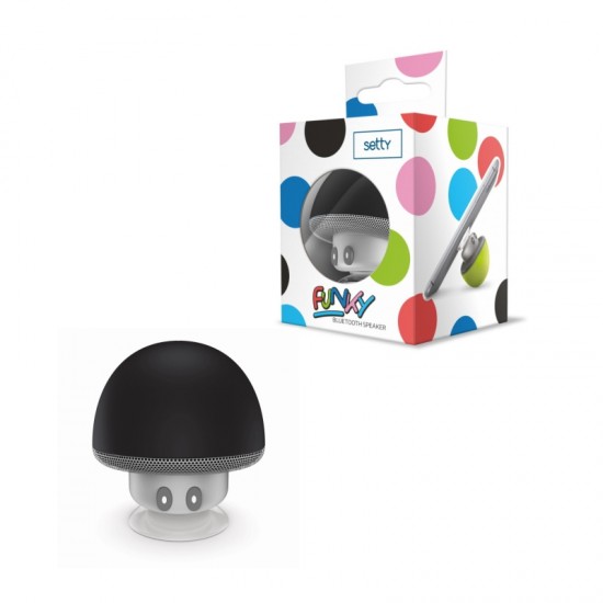 ΗΧΕΙΟ SETTY BLUETOOTH MUSHROOM BLACK
