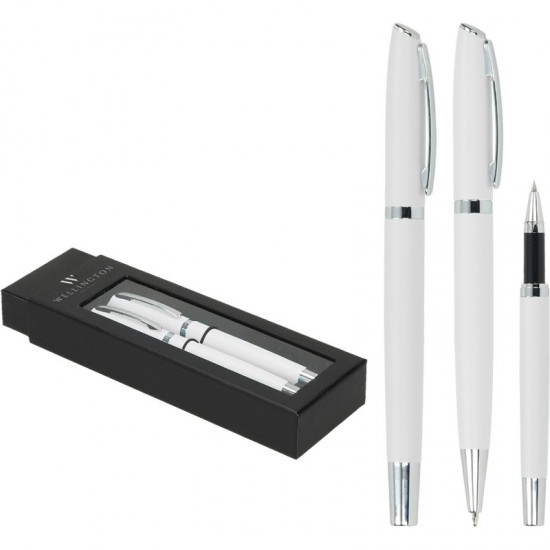 ΣΤΥΛΟ WELLINGTON ΣΕΤ TOLEDO WHITE  (Διαρκείας & roller)