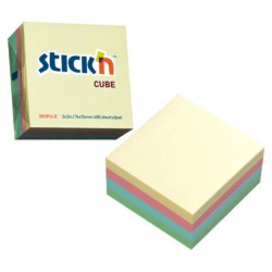 ΧΑΡΤΑΚΙΑ Stick'N ΚΥΒΟΣ PASTEL 76Χ76 400Φ