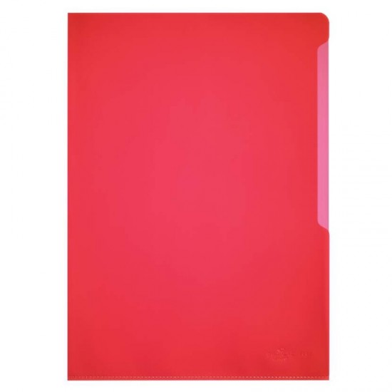 ΖΕΛΑΤΙΝΕΣ DURABLE Γ ΜΑΤ 120mic ΚΟΚΚΙΝΕΣ (πακέτο 100τεμ.)