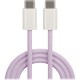 ΚΑΛΩΔΙΟ MAXLIFE USB C TO USB TYPE C 1m 20W PURPLE