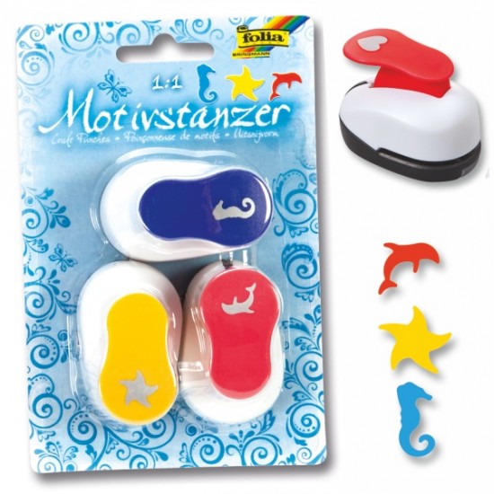 ΠΕΡΦΟΡΑΤΕΡ FOLIA ΣΧΕΔΙΑ ΣΕΤ 3τεμ. (δελφίνι-αστερίας-ιππόκαμπος)