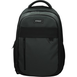 ΤΣΑΝΤΑ BACKPACK STREET STONE GREY  30x20x45cm (με εργονομική πλάτη air system)