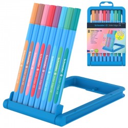 ΣΤΥΛΟ SCHNEIDER SLIDER EDGE ΧΒ PASTEL ΣΕΤ 8τεμ.