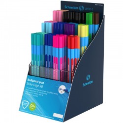 ΒΙΤΡΙΝΑ ΣΤΥΛΟ SCHNEIDER SLIDER EDGE ΧΒ (stand120τεμ.)