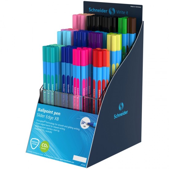 ΒΙΤΡΙΝΑ ΣΤΥΛΟ SCHNEIDER SLIDER EDGE ΧΒ (stand120τεμ.)