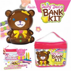 ΧΡΩΜΑΤΑ AMOS JELLY DECO ΣΕΤ 6 ΧΡΩΜ. BANK KIT