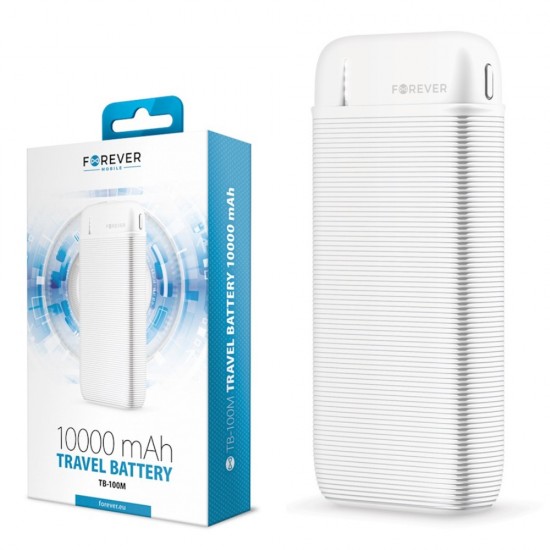 POWER BANK FOREVER 10000 mAh TB-100M WHITE