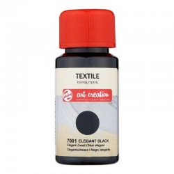 TALENS ART CREATION ΧΡΩΜΑΤΑ TEXTILE 50ml ELEGANT BLACK