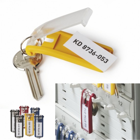 ΚΛΕΙΔΟΘΗΚΗ DURABLE ΜΠΡΕΛΟΚ ΣΕΤ 6τεμ. (ασορτί)