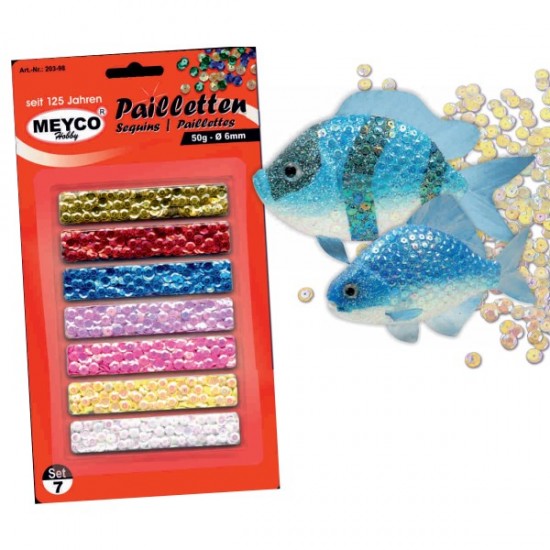 ΠΟΥΛΙΕΣ ΣΤΡΟΓΓΥΛΕΣ ΣΕΤ 7ΧΡΩΜ.