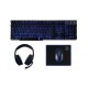 ΠΛΗΚΤΡΟΛΟΓΙΟ REBELTEC GAMING SET+ΑΚΟΥΣΤΙΚΑ+MOUSE+MOUSE PAD SHERMAN