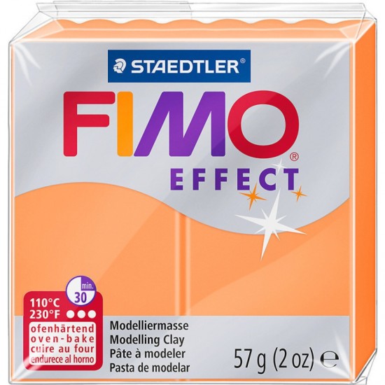 ΠΗΛΟΣ STAEDTLER FIMO EFFECT NEON ORANGE 56 gr.