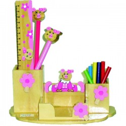 ΜΟΛΥΒΟΘΗΚΗ ΣΕΤ ΞΥΛΙΝΗ ΟΙΚΟΛΟΓΙΚΗ