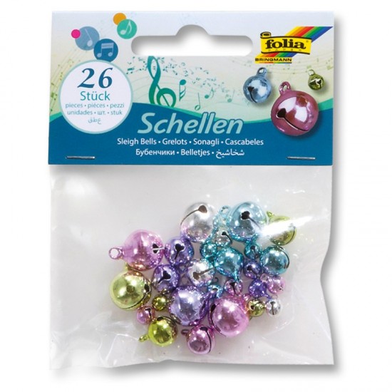 ΚΟΥΔΟΥΝΑΚΙΑ FOLIA ΜΕΤΑΛΛΙΖΕ ΠΑΛ ΧΡΩΜ. ΔΙΑΦΟΡΑ ΜΕΓΕΘΗ 26τεμ.