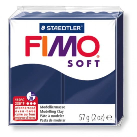 ΠΗΛΟΣ STAEDTLER FIMO SOFT WINDSOR BLUE 56 gr.