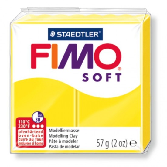 ΠΗΛΟΣ STAEDTLER FIMO SOFT LEMON 56 gr.