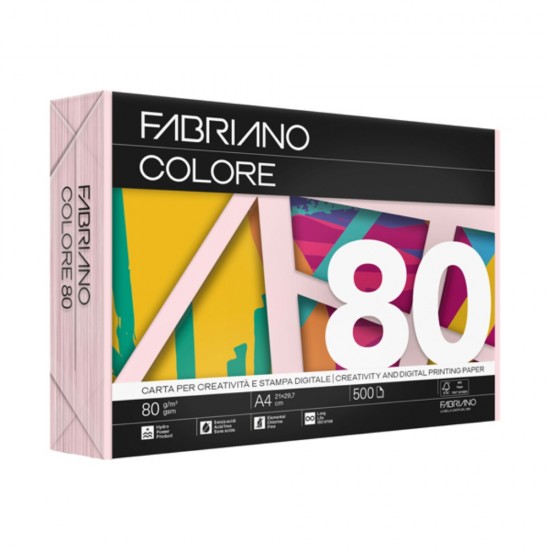 ΧΑΡΤΙ ΦΩΤΟΤΥΠΙΚΟ FABRIANO COLORE Α4 80gr CIPRIA (500φ)