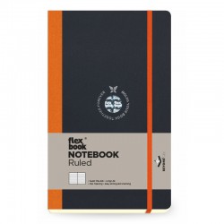 ΣΗΜΕΙΩΜΑΤΑΡΙΟ Η.Β ΛΙΝΟΔΕΤΟ FLEX GLOBAL ΡΙΓΕ 13Χ21 Πορτοκαλί