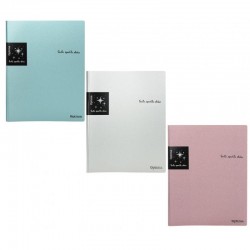 ΒΙΒΛΙΑ ΖΕΛΑΤΙΝΑΣ (ΣΟΥΠΛ) OPTIMA GLITTER A4 20φ.