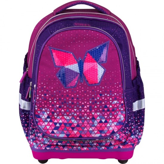 ΤΣΑΝΤΑ ΣΧΟΛΙΚΗ STREET FLY AWAY 30x40x12cm (με εργονομική πλάτη air system και σκληρό πάτο)