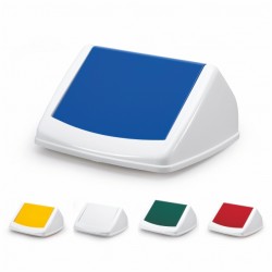 ΚΑΠΑΚΙ ΓΙΑ ΚΑΛΑΘΙ ΑΧΡΗΣΤΩΝ DURABLE DURABIN FLIP LID SQUARE 40