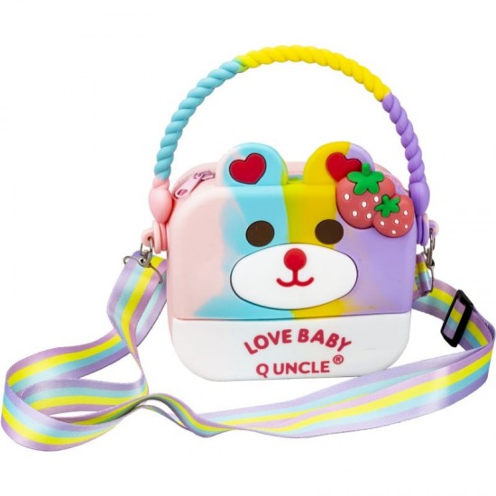 ΠΟΡΤΟΦΟΛΙ  CENTRUM ΣΙΛΙΚΟΝΗΣ ΚΡΕΜΑΣΤΟ BEAR (127x120χ40mm)