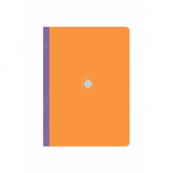 ΣΗΜΕΙΩΜΑΤΑΡΙΟ Η.Β ΛΙΝΟΔΕΤΟ SMART BOOK  ΧΡΩΜΑΤ. ΡΙΓΕ  Α4 Πορτοκαλί