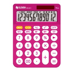 ΚΟΜΠΙΟΥΤΕΡ ELEVEN RK 2311-PK ΡΟΖ (12 ψηφία) 195x145x26mm