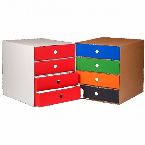 ΣΥΡΤΑΡΟΘΗΚΗ ΧΑΡΤΙΝΗ ΙΩΝΙΑ 4 ΣΥΡΤΑΡΙΑ 27χ33χ30 (0503)