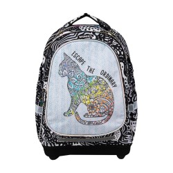 ΤΣΑΝΤΑ ΣΧΟΛΙΚΗ STREET THE ORDINARY 30x12x40cm (με εργονομική πλάτη air system και σκληρό πάτο)