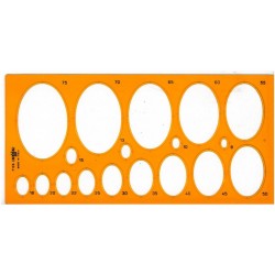 ΣΤΕΝΣΙΛ ARDA ΕΛΛΕΙΨΕΩΝ ΜΕΓΑΛΑ (8-75)