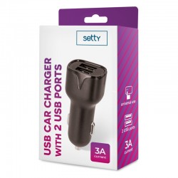 ΦΟΡΤΙΣΤΗΣ ΑΥΤΟΚΙΝΗΤΟΥ 2XUSB  OUTPUT 3A