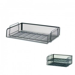 ΧΑΡΤΟΘΗΚΗ ΣΥΡΜΑΤΙΝΗ FOSKA ΜΟΝΗ ΠΛΑΓΙΑ ΜΑΥΡΗ