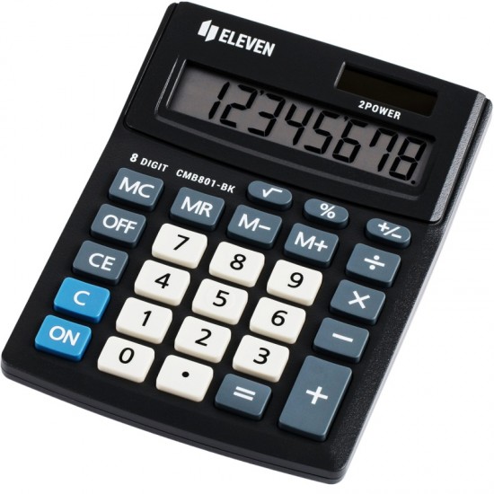 ΚΟΜΠΙΟΥΤΕΡ ELEVEN CMB 801-BK (8 ψηφία) 137x102x31mm