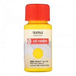 TALENS ART CREATION ΧΡΩΜΑΤΑ TEXTILE 50ml BRIGHT YELLOW