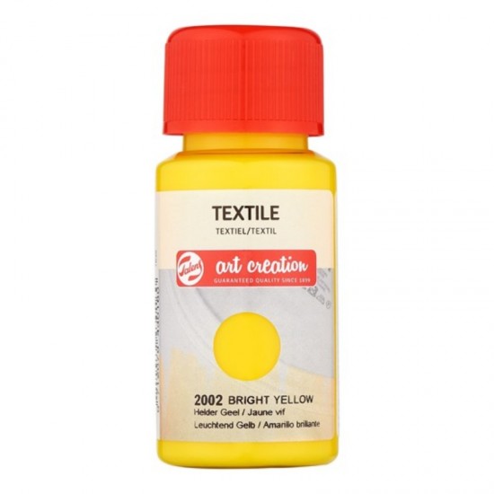 TALENS ART CREATION ΧΡΩΜΑΤΑ TEXTILE 50ml BRIGHT YELLOW