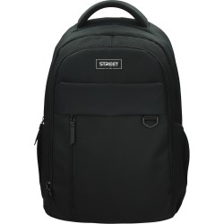ΤΣΑΝΤΑ BACKPACK STREET STONE BLACK  30x20x45cm (με εργονομική πλάτη air system)