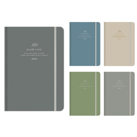 ΗΜΕΡΟΛΟΓΙΟ ΑΛΦΑ SLOW LIFE ΗΜΕΡΗΣΙΟ 17χ25 ΜΕΓΑΛΟ