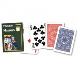 ΤΡΑΠΟΥΛΕΣ MODIANO ΧΑΡΤΙΝΕΣ ΠΛΑΣΤΙΚΟΠΟΙΗΜΕΝΕΣ (πράσινο κουτί)