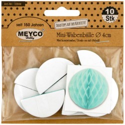 ΚΥΨΕΛΩΤΕΣ ΜΠΑΛΕΣ ΔΙΑΚΟΣΜΗΤΙΚΕΣ MEYCO 4cm 10τεμ. ΣΙΕΛ