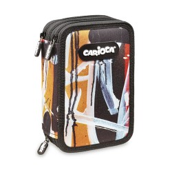 ΚΑΣΕΤΙΝΑ CARIOCA ΓΕΜΑΤΗ SPRAY 3 ZIP ΒLACK