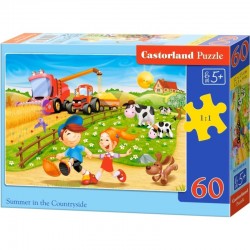 PUZZLE  CASTORLAND 60τεμ. Summer in the countryside (320x230mm)