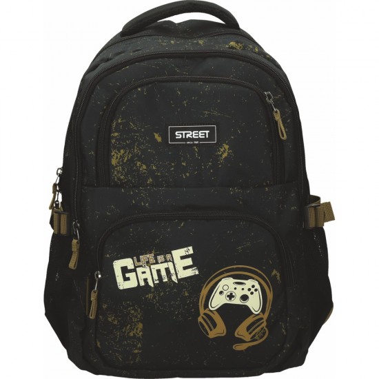 ΤΣΑΝΤΑ ΣΧΟΛΙΚΗ STREET GAMING 32x13x45cm (με εργονομική πλάτη air system)