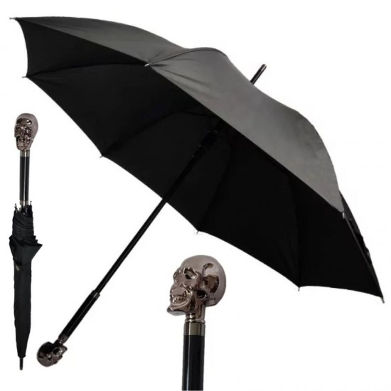 ΟΜΠΡΕΛΑ SKULL ΑΥΤΟΜΑΤΗ (μήκος 89cm διάμετρος 104cm)