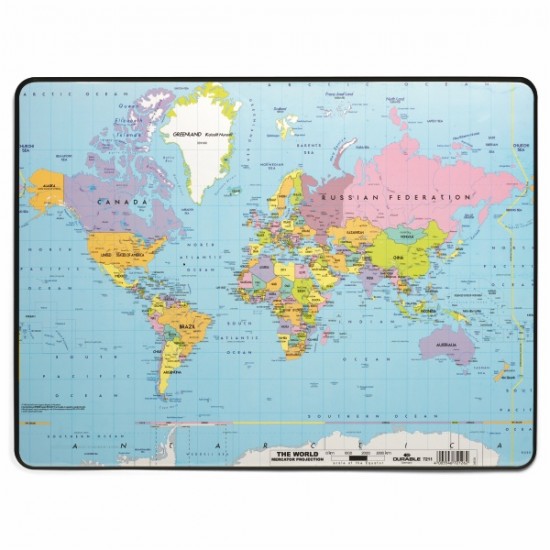 ΣΟΥΜΕΝ ΓΡΑΦΕΙΟΥ DURABLE ΠΛΑΣΤΙΚΟ ΜΕ ΧΑΡΤΗ 40Χ60cm