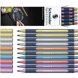 ΜΑΡΚΑΔΟΡΟΙ SCHNEIDER PAINT-IT METALIC 050 ROLLERBALL (0.4mm) ASSORTED (κουτί 10τεμ.)