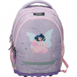 ΤΣΑΝΤΑ ΣΧΟΛΙΚΗ STREET FAIRY 31x16x43cm (με εργονομική πλάτη air system και σκληρό πάτο)