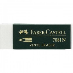 ΓΟΜΕΣ FABER CASTELL ΛΕΥΚΕΣ ΚΟΥΤΙ 20Τ. 7081Ν