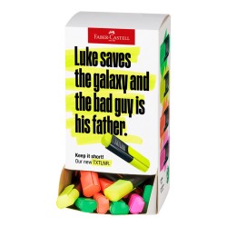 ΜΑΡΚΑΔΟΡΟΙ FABER CASTELL ΥΠΟΓΡΑΜΜΙΣΗΣ ΜΙΝΙ ΦΩΣΦΟΡΟΥΧΟΙ  (stand 60τεμ.)